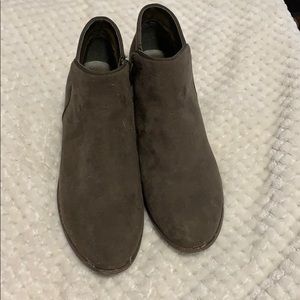 Dark Army Green Booties